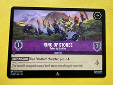 Lorcana Disney Attack of the Vine Ring of Stones 73/207 RARE