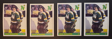 1985-86 O-Pee-Chee #142 Don Beaupre 4 Card Lot NM-MT North Stars
