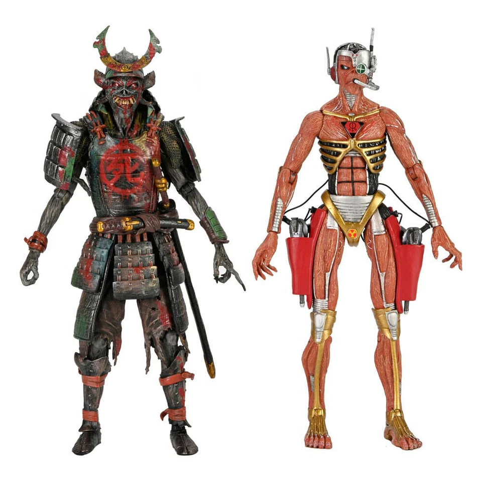 Neca Iron Maiden Future Past World Tour set 2 figures Ultimate 18cm - Image 2 of 3