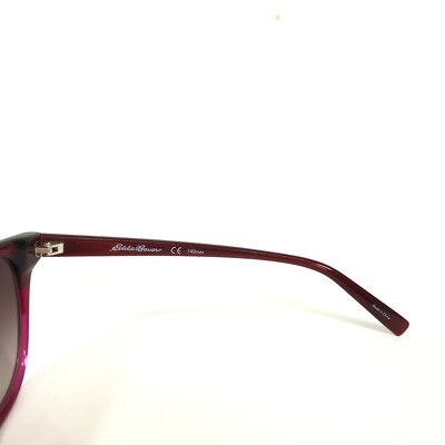 Eddie Bauer Sunglasses EB32812 BU Burgundy Red Clear Pink with Red Lenses Eddie Bauer Eddie Bauer Sunglasses EB32812 BU Burgundy Red  main image 4