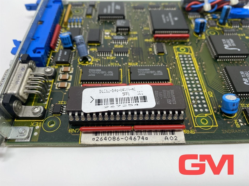 Indramat Karte DLC1.1 card 109-0919-4A29-02 DLC1.1-DA1-04W09-MS 267254 - Image 2 of 4