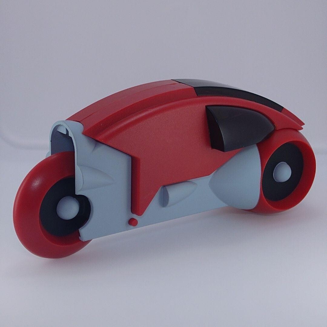Tron Light Cycle TOMY VINTAGE With Figure & Light Cycle Red