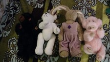 TY Beanie Babies Attic Treasures Collection 1993 lot of 4