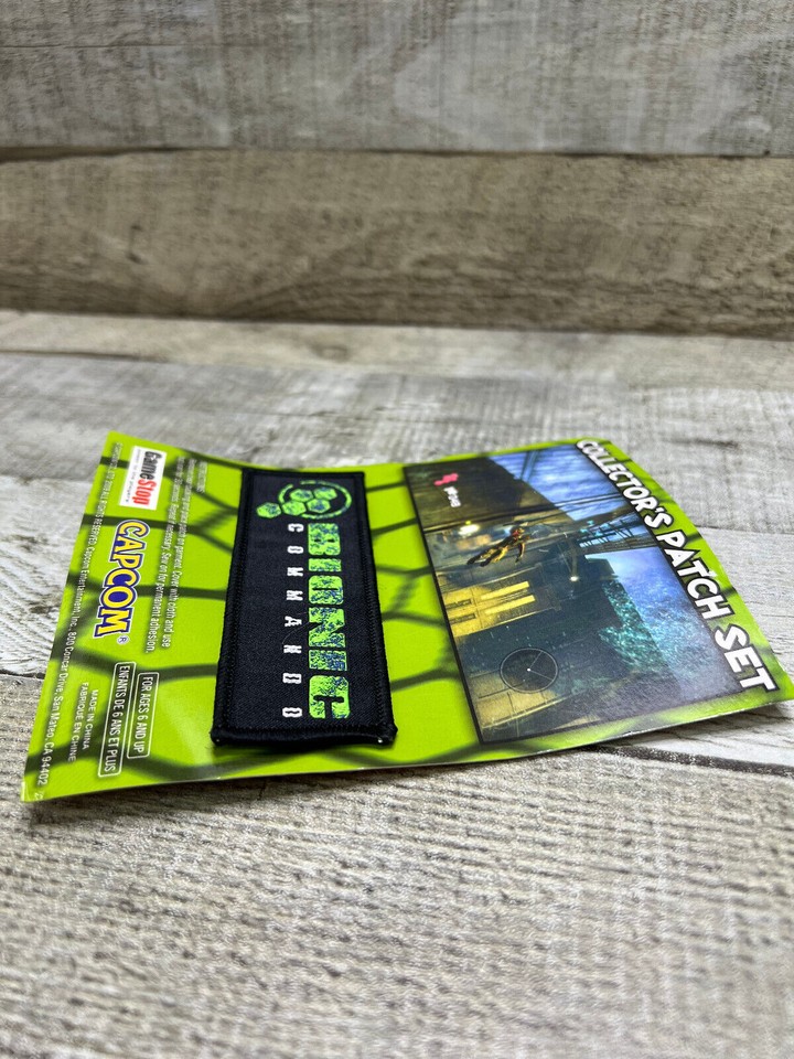 2009 Bionic Commando GameStop Exclusive Promo Collector's Patch Set ...