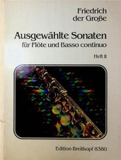 Ausgewahlte Sonaten for Flute and Piano
