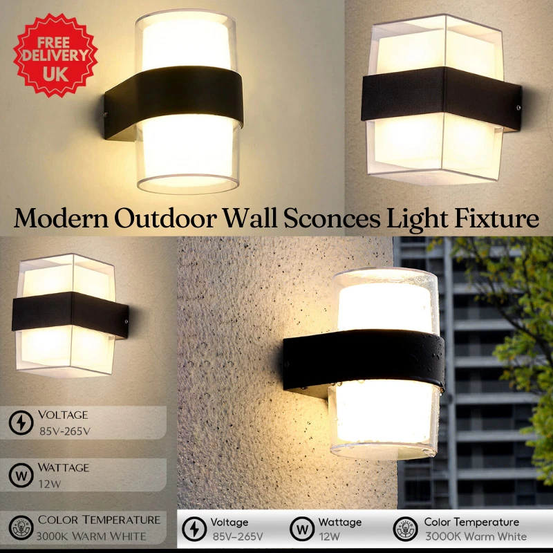 Exterior cylinder light fixture deals