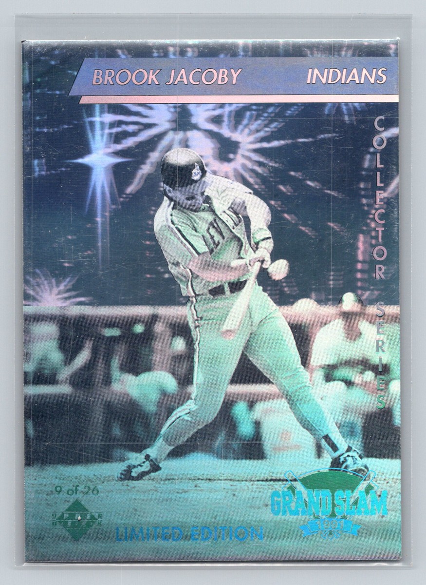 1991 Upper Deck Denny's Grand Slam Brook Jacoby #9 Hologram Insert