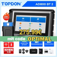  TOPDON AD800 BT 2 Profi KFZ Diagnosegerät A...