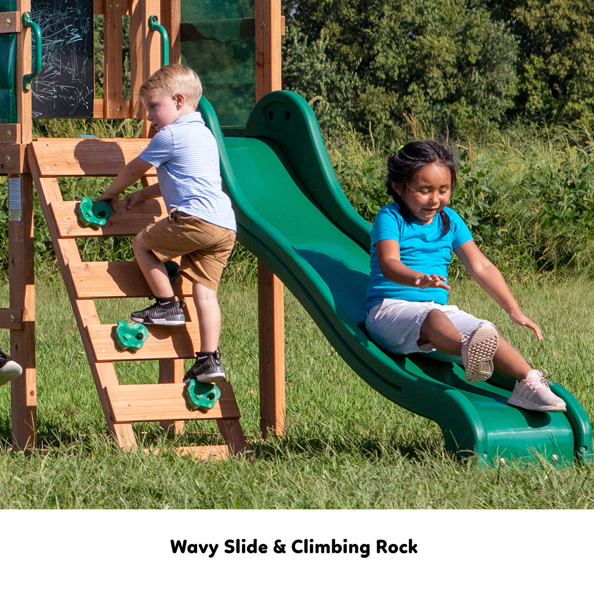 NEW Backyard Discovery Buckley Hill Play Centre All Cedar Wood Playset