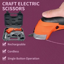 Rechargeable Super Scissors Ultimate Cutting Tool Home Craft Cordless Scissors