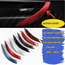 Carcasa de moldura de manija de puerta interior 2/4 piezas para BMW F35 F80 M3 serie 3 2012-2019