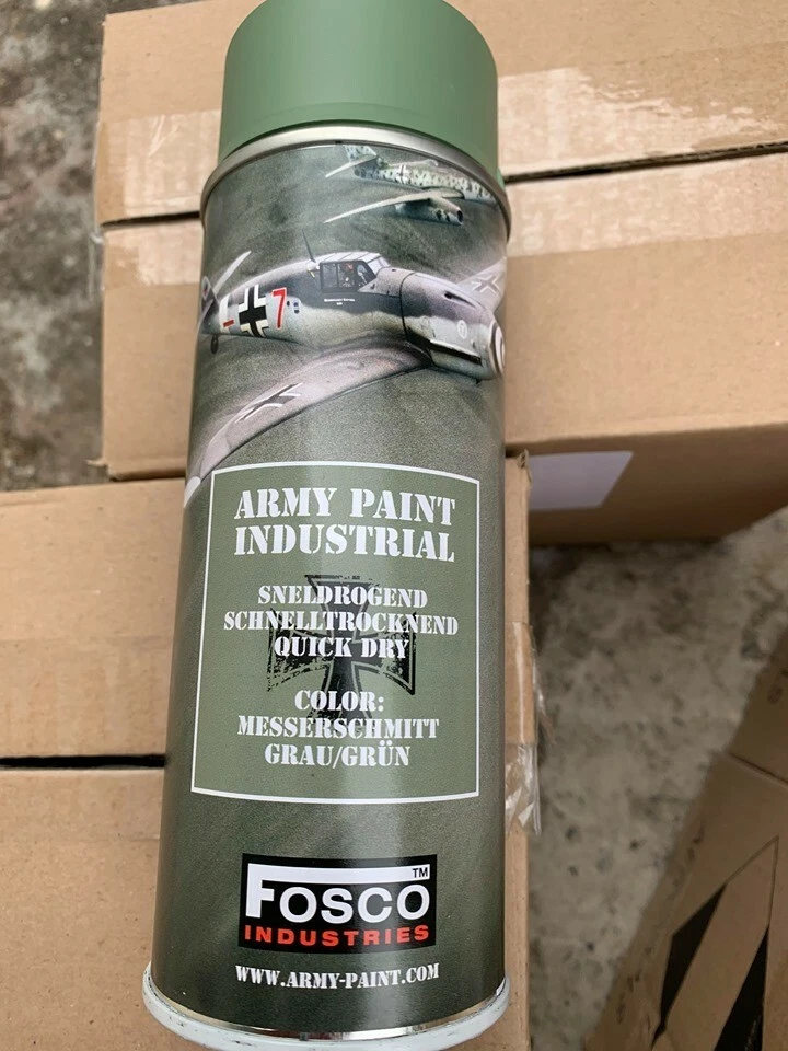 Bombe de Peinture WW2 - FOSCO - Messerschmitt Grau - 400ml
