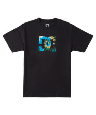 DC Shoes Star Tie Dye Fill T-Shirt black schwarz