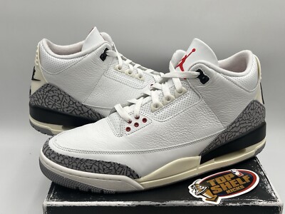 Air Jordan 3 White Cement Reimagined 2023 Size 12.5 Used Rare