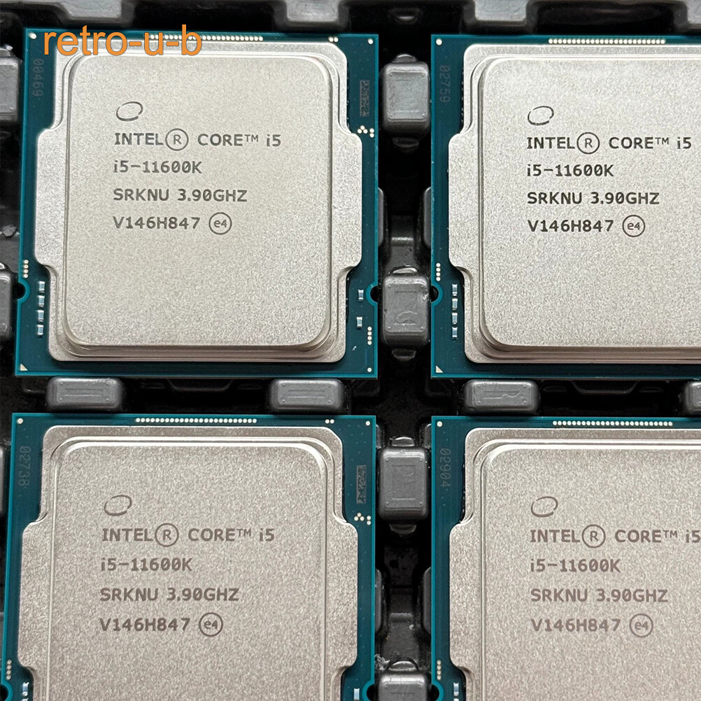 Intel Core i5-11600K SRKNU 3.90GHz 6-core LGA1200 12 MB 125 W CPU