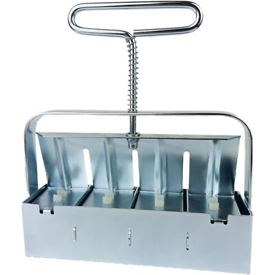 Authentic Soil Block Maker Mini 4 Hand Held - Most Popular Soil Blocking Tool