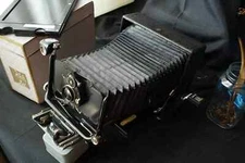 Zeiss Ikon Ica Jul 13x18 Folding Plates Camera 1915 Near Mint Triple Extension