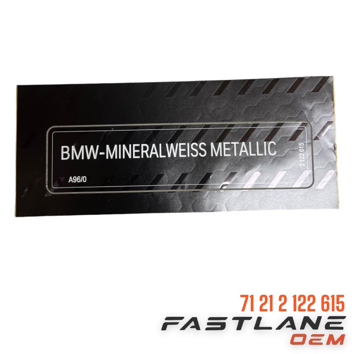 GENUINE BMW 1X SERIES LABEL OUTER PAINT NEW OEM 71 21 2 122 615 | eBay