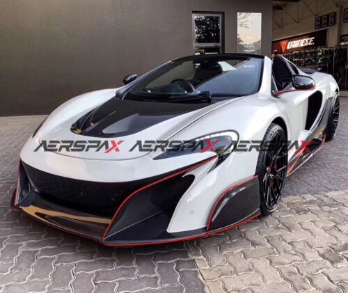 Carbon Fiber Side Skirt Body Kit for McLaren Mp4-12C 650S - Foto 3 di 19
