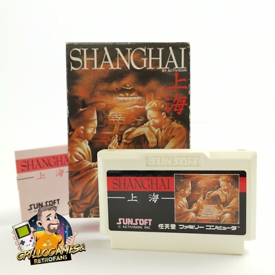 Nintendo Famicom Spiel '' Shanghai '' Family Computer Nes | NTSC-J Japan JAP | OVP