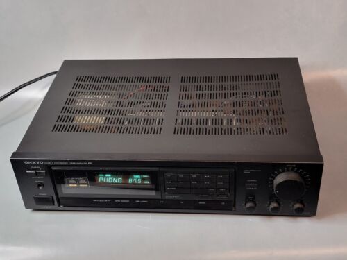 Vintage Receiver Onkyo Quarz synthetisierter R1 Verstärker mit Tuner AM FM TX-820 - Bild 2 von 6