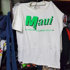 Vintage Late 80s Early 90s Stedman Maui Graphic Shirt Mens Large Single Stitch