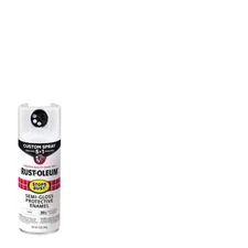 12 Oz. Custom Spray 5-In-1 Semi-Gloss White Spray Paint