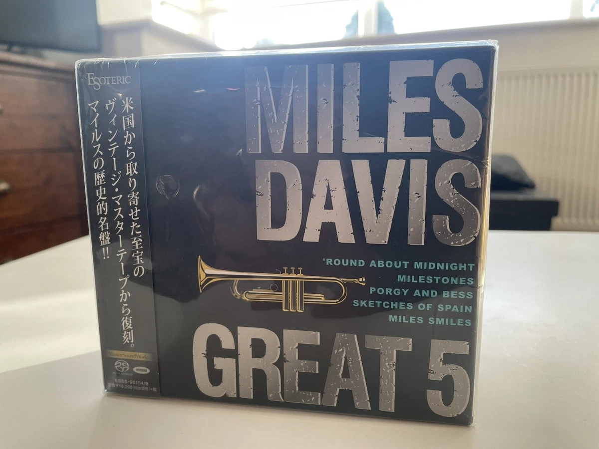 ESOTERIC SACD MILES DAVIS GREAT 5 SACD Super Audio Hybrid BOX SET