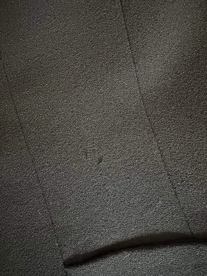 Blazer giacca Chanel Lana Cerniera Donna Nero Taglia 40