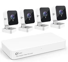 XVIM 8CH 1080P CCTV Security Camera System H.265+ DVR Surveillance Cloud Camera