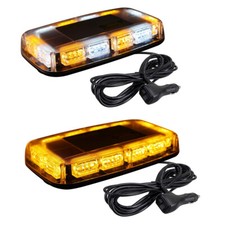 NEW LED Strobe Light Car Truck Rooftop Emergency Safety Warning Flash Beacon