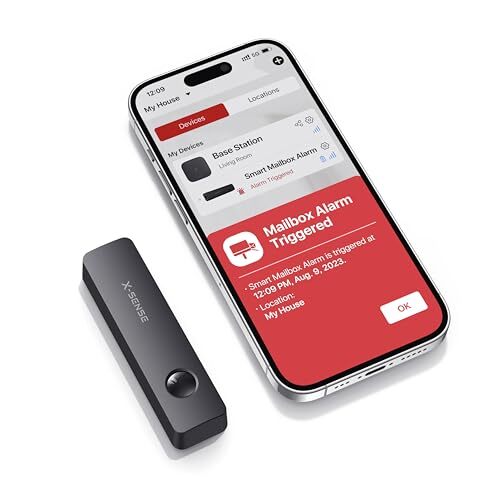 Smart Mailbox Alarm, Requires SBS50 Base Station, Wireless Long Range