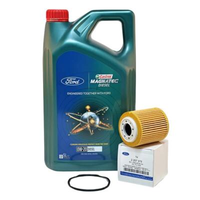 Original Ford Inspektionspaket Servicepaket Ölfilter 0W20 EcoBlue Focus IV Puma