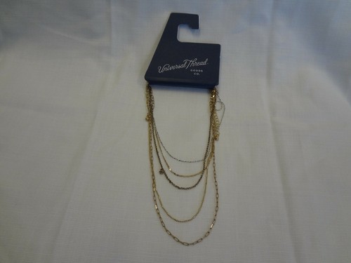 Mixed Gold Silver Chain Necklace | eBay