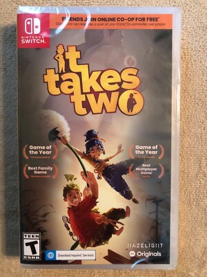 It Takes Two (Nintendo Switch, 2022) Video Game Factory Sealed