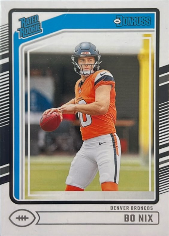 2024 Donruss #369 Bo Nix