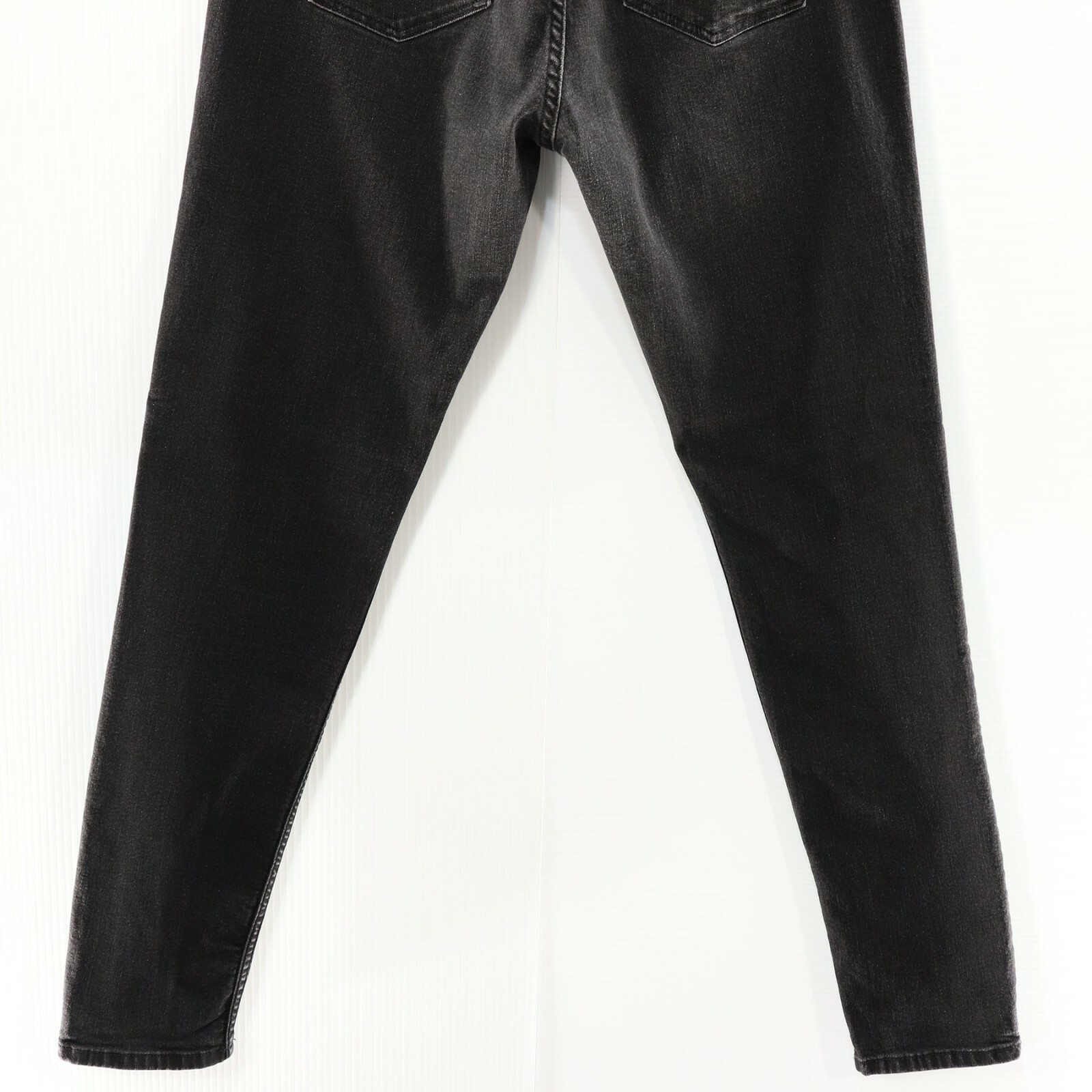 H & M Womens Black Jeans Jeggings 12 Slim Fit Stretch 29" Inseam 32" Waist Denim thumbnail 6