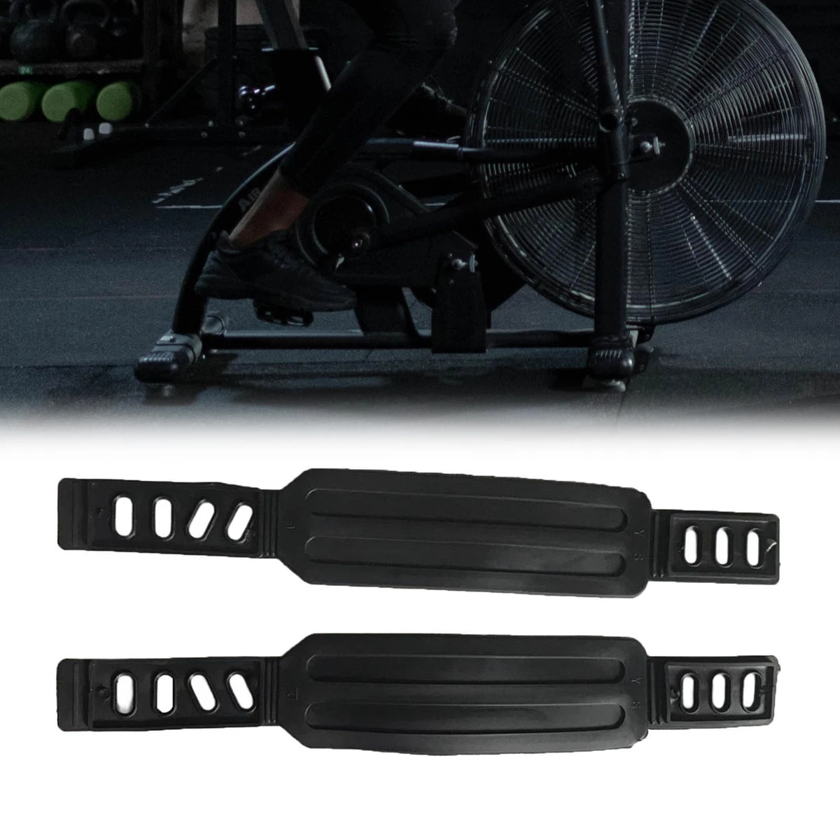Universal Exercise Bike Pedal Straps Adjustable Accessories Replacement