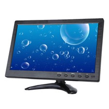 10.1" IPS LCD CCTV Monitor Screen USB/BNC/AV/VGA/HDMI for Car/Security/PC/Laptop