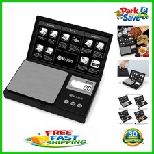 Auto Shut Off Mini Gram Scale 1000g - Portable Pocket Scale with Backlit Display