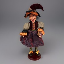 Katherine's Collection Disturbing Delights Witch Halloween Collectible Witch