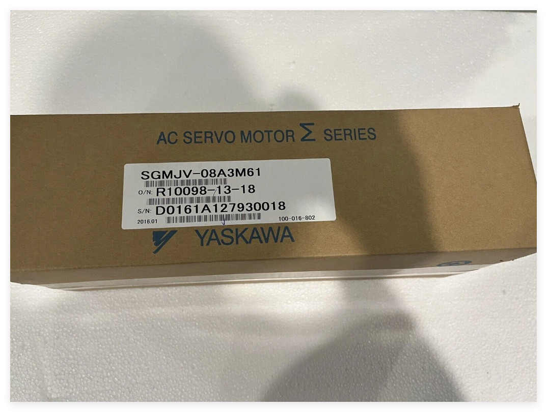1PC YASKAWA AC SERVO MOTOR SGMJV-08A3M61 NEW