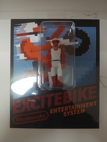 nintendo nes excitebike Custom Action Figure Dirtbike Rider Vintage Retro Figure