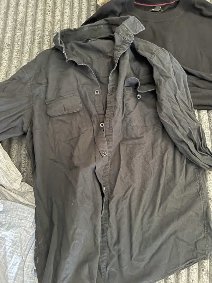 Chaqueta RVCA Para Hombre XL Marrón Talla XL Otoño Lote Paquete con Camisa Alfani Abotonada! Foto 4 de 4