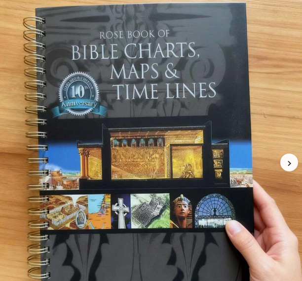 Rose Book of Bible Charts, Maps & Timelines – Full-Color Illustrated Reference
