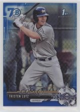 2017 Bowman Draft Chrome Blue Refractor 70th Anniversary 93/200 Tristen Lutz fm0