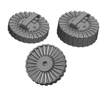 1/48 Artscale Lewis Mk.III Ammo magazines, two types 5 + 5 pc.