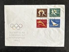 D.D.R. (EAST GERMANY) FDC SUMMER AND WINTER OLYMPICS SC#488-491 UA