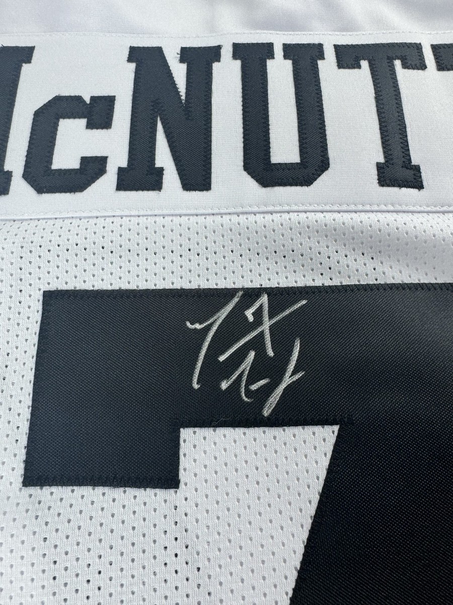 Marvin McNutt signed custom game cut jersey Iowa Hawkeyes