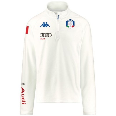 FISI KAPPA FLEECE 6CENTO 687 LADY ITALY WOMAN SKI AUDI TEAM Size S